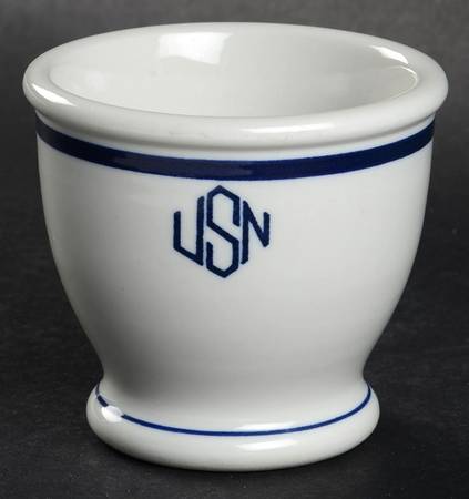 Us Navy Mess (Warrant Officer) by Buffalo Pottery