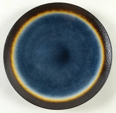 Galaxy Coupe Denim Blue Salad Plate
