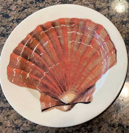 Shellfish Bread & Butter Plate