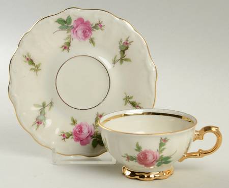 751 Footed Demitasse Cup & Saucer Set