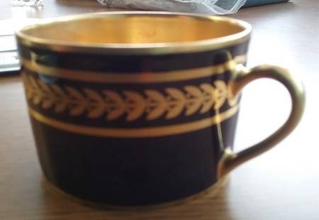 Asprey Cobalt Flat Cup