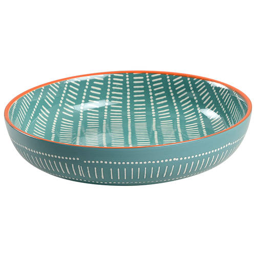 Tangiers Turquoise Individual Dinner Bowl