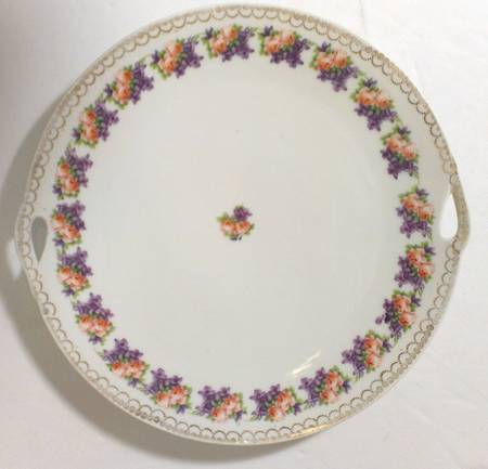 SCH846 Handled Cake Plate