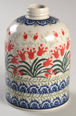 Red Tulip Lotion Dispenser No Pump
