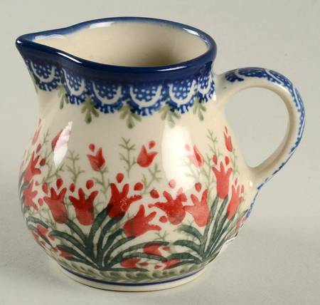 Red Tulip Mini Creamer