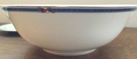 Alliage Bleu 10" Large Salad Serving Bowl