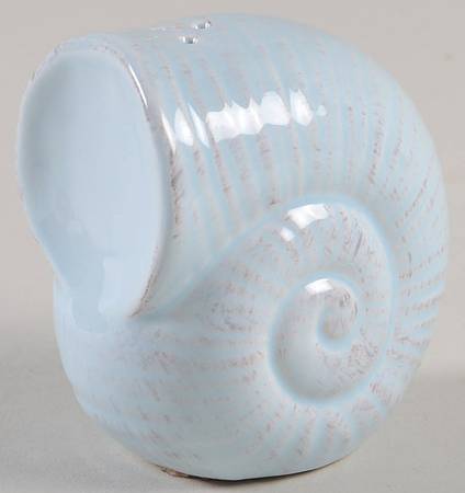 Seahorse and Seashell Menagerie Blue Figural Pepper Shaker