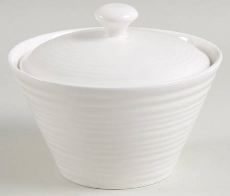 Ripple Sugar Bowl & Lid