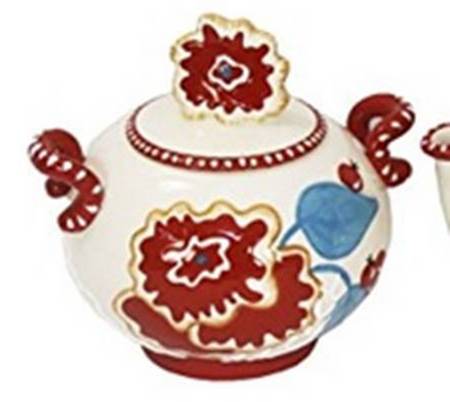 Cambria Nouveau Sugar Bowl & Lid