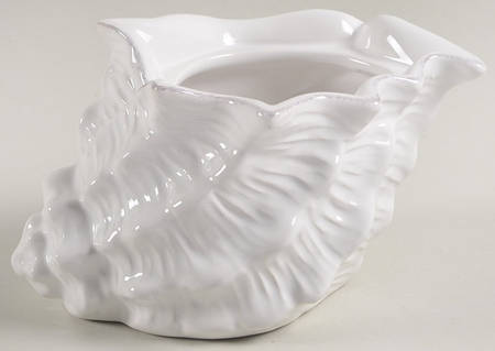 Seawave White Sugar Bowl No Lid
