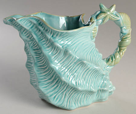 Seawave Turquoise Blue Large Pitcher