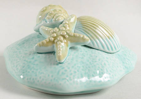 Seawave Turquoise Blue Lid for Storage Jar