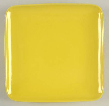 Retro Collection Yellow Salad Plate
