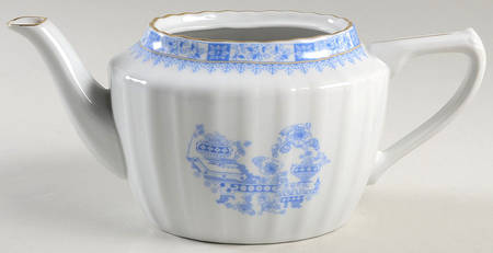 China Blau Teapot No Lid