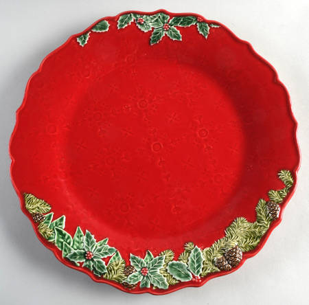 Christmas Garland Service Plate (Charger)