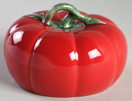 Tomato Lid for Round Butter