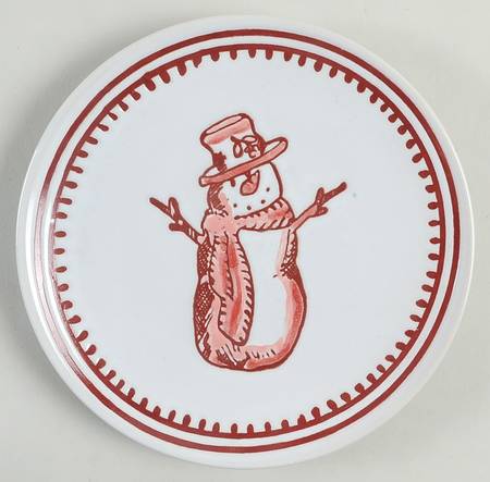 Deck the Halls Appetizer Plate