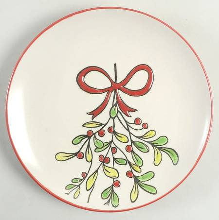 Holly Berry Salad Plate