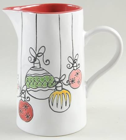 Retro Ornaments 82 Oz Pitcher