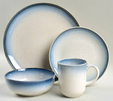 Marina Blue 4 Piece Place Setting