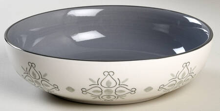 Phara Grey 8" Individual Pasta Bowl