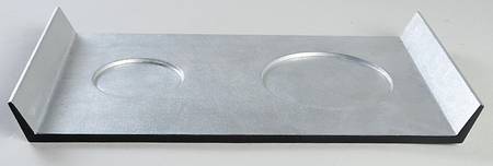 Opus Argent 11" Acrylic Rectangular Tray