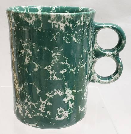 Agate Green &amp; White by Bennington Potters