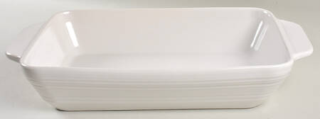 Milbrook Coconut White 13"  Rectangular Baker