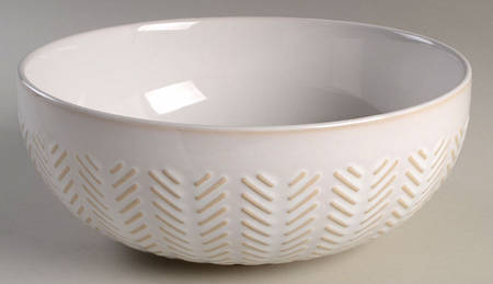 Modern Farmhouse 10" Round Serving Bowl