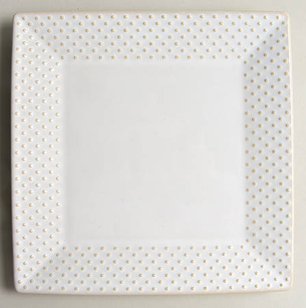 Modern Farmhouse Square Salad Plate