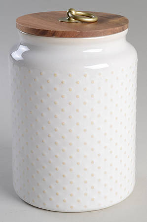 Modern Farmhouse Medium Canister & Lid
