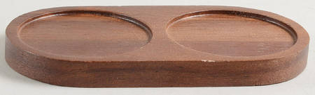 Modern Farmhouse Wood Tray for Salt & Pepper Set
