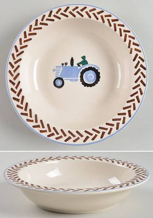 Tractor Child's Bowl