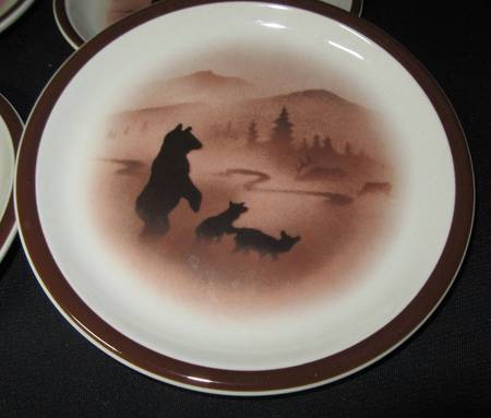 High Country Harmony Salad Plate