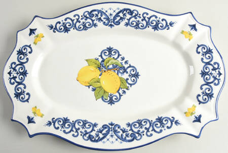 BIZ23 19" Oval Serving Platter by Bizzirri