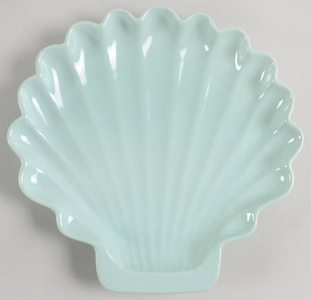 Ocean Sunrise Figural Salad Plate