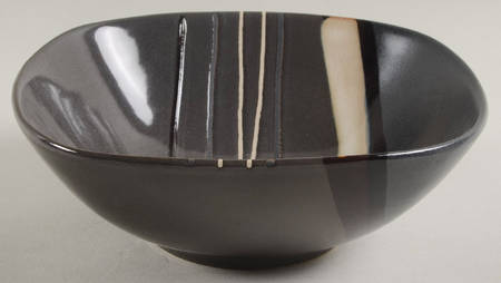 Bazaar Gray Soup/Cereal Bowl