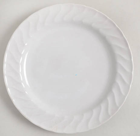 Snow Stone Dinner Plate