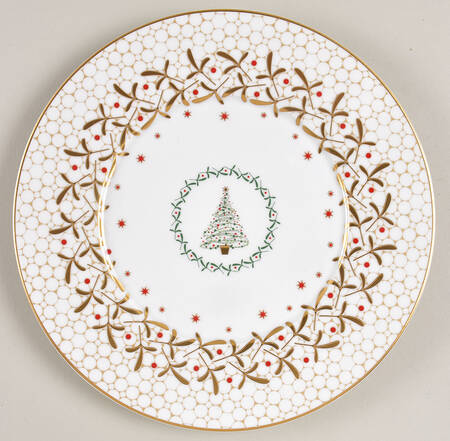 Noel Salad Plate