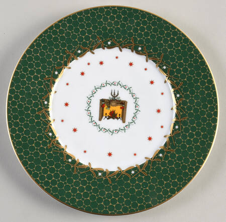Noel Salad Plate