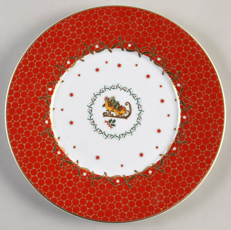 Noel Salad Plate