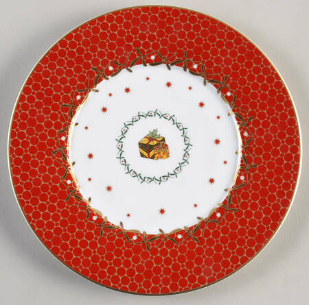 Noel Salad Plate