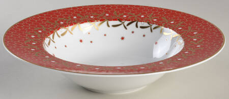 Noel Large Rim Soup Bowl