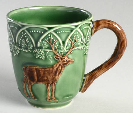 Woods Hunting Mug by Bordallo Pinheiro