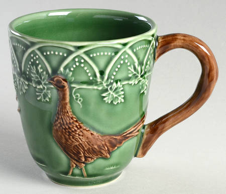 Woods Hunting Mug by Bordallo Pinheiro