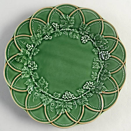 Woods Hunting Salad/Dessert Plate by Bordallo Pinheiro