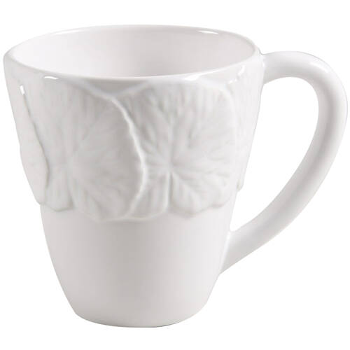 Geranium White Mug