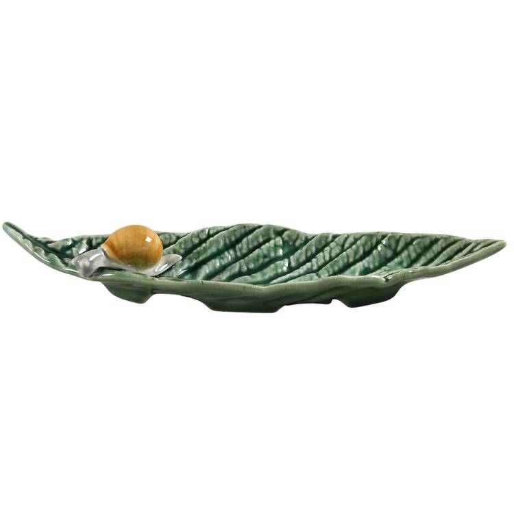 Countryside Leaves 9" Leaf Dish