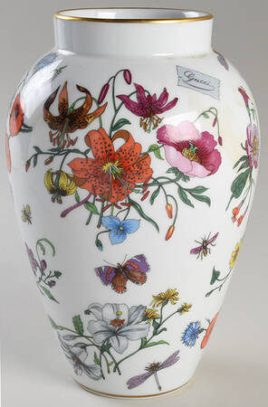 Gucci 9" Vase
