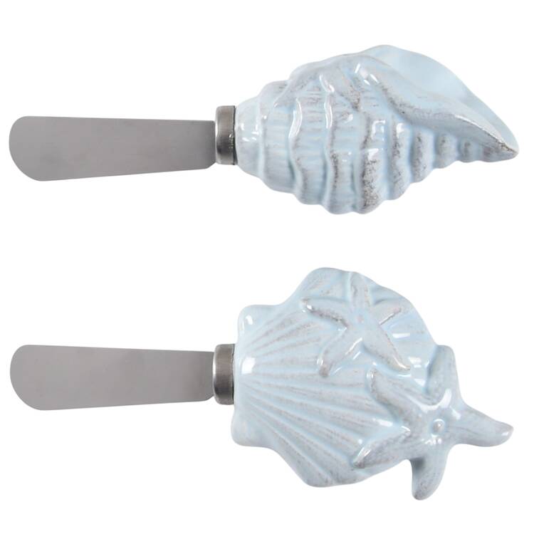 Laguna Coastal Cottage Blue (Set of 2 Motif) Figural Spreaders